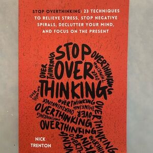 Stop Overthinking Textbook and accompanying Stop Overthinking Official Workbook